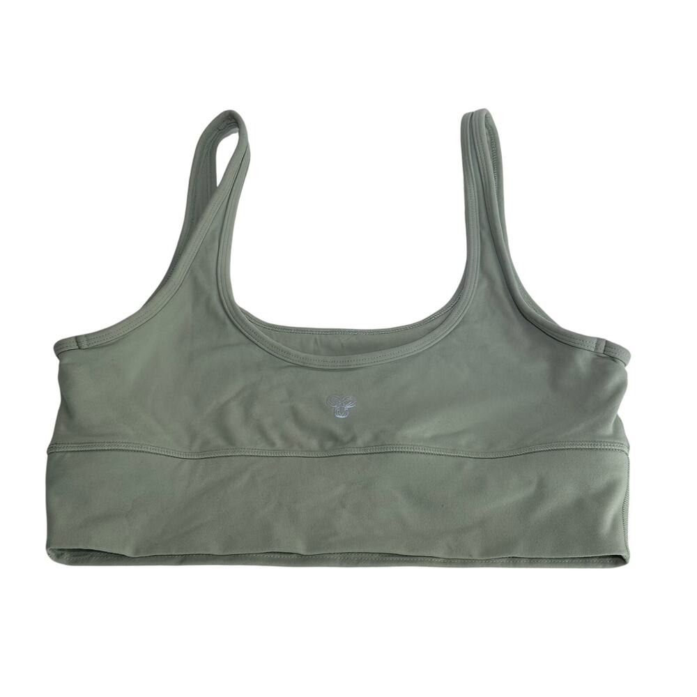 TnA  TNaction Women's Mint Green sports Bra Size L